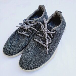 Allbirds Men's Natural Grey Wool Runners Lace-up Shoes - size 9